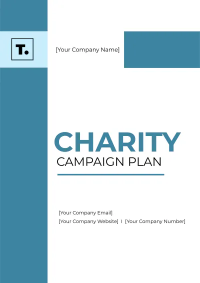 Free Charity Campaign Plan Template to Edit Online