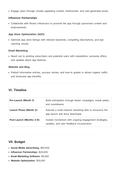Free Communication Campaign Plan Template to Edit Online