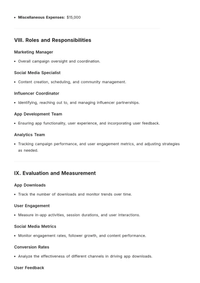 Free Communication Campaign Plan Template to Edit Online