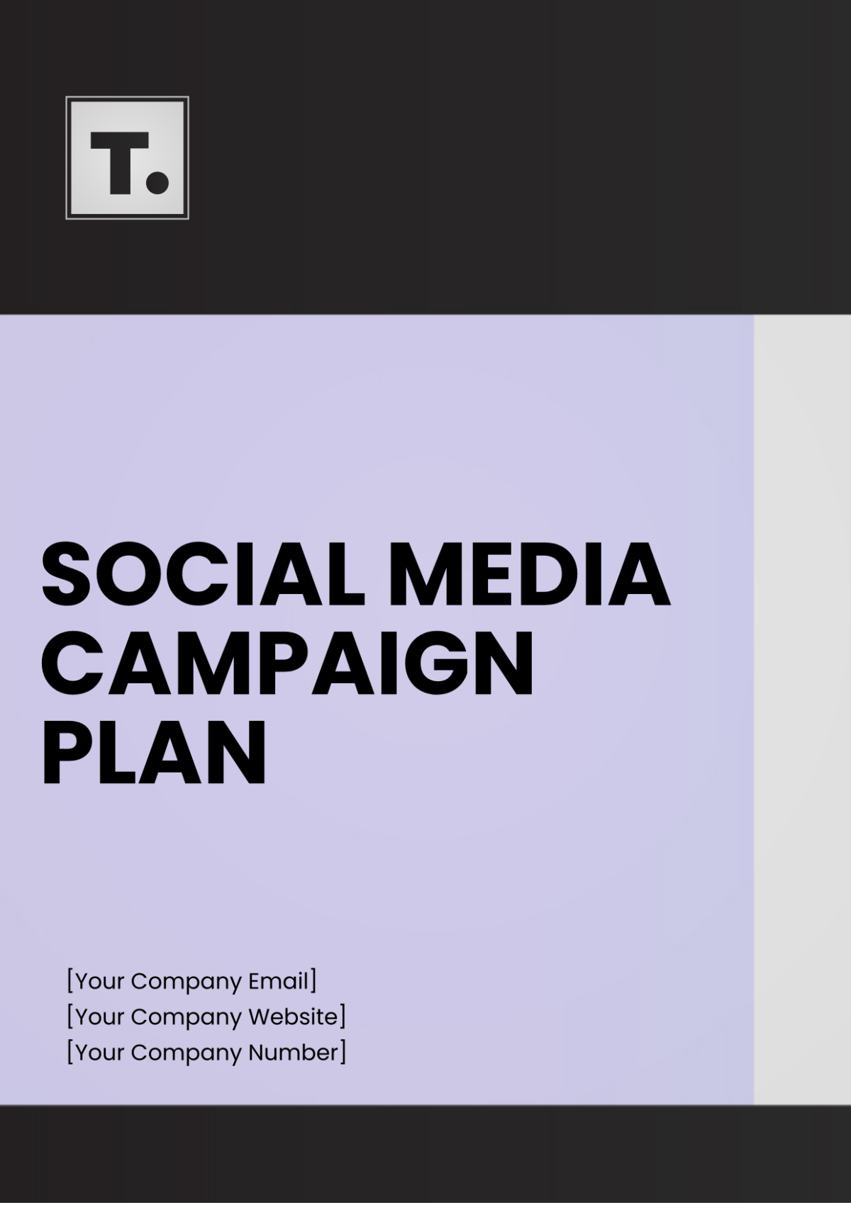 Social Media Campaign Plan Template - Edit Online & Download