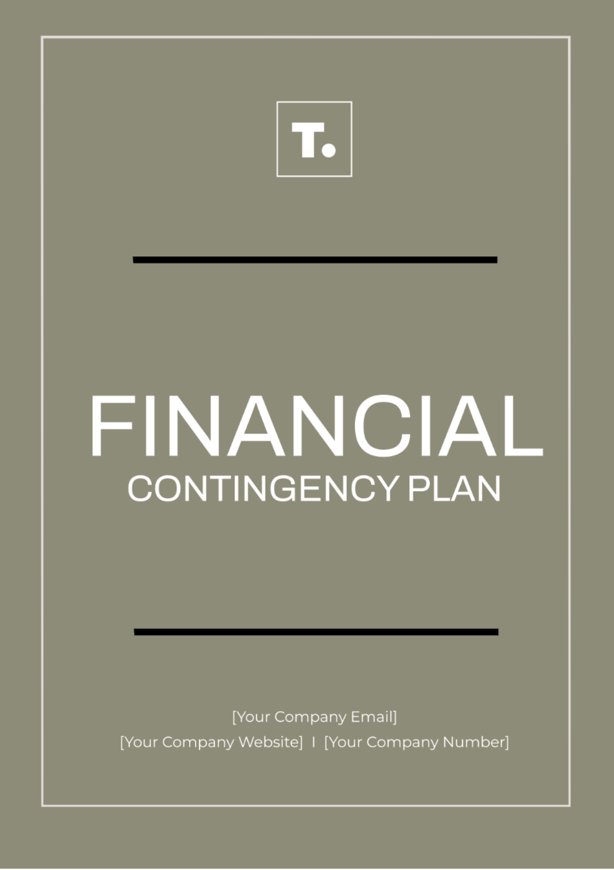 Financial Contingency Plan Template - Edit Online & Download Example ...