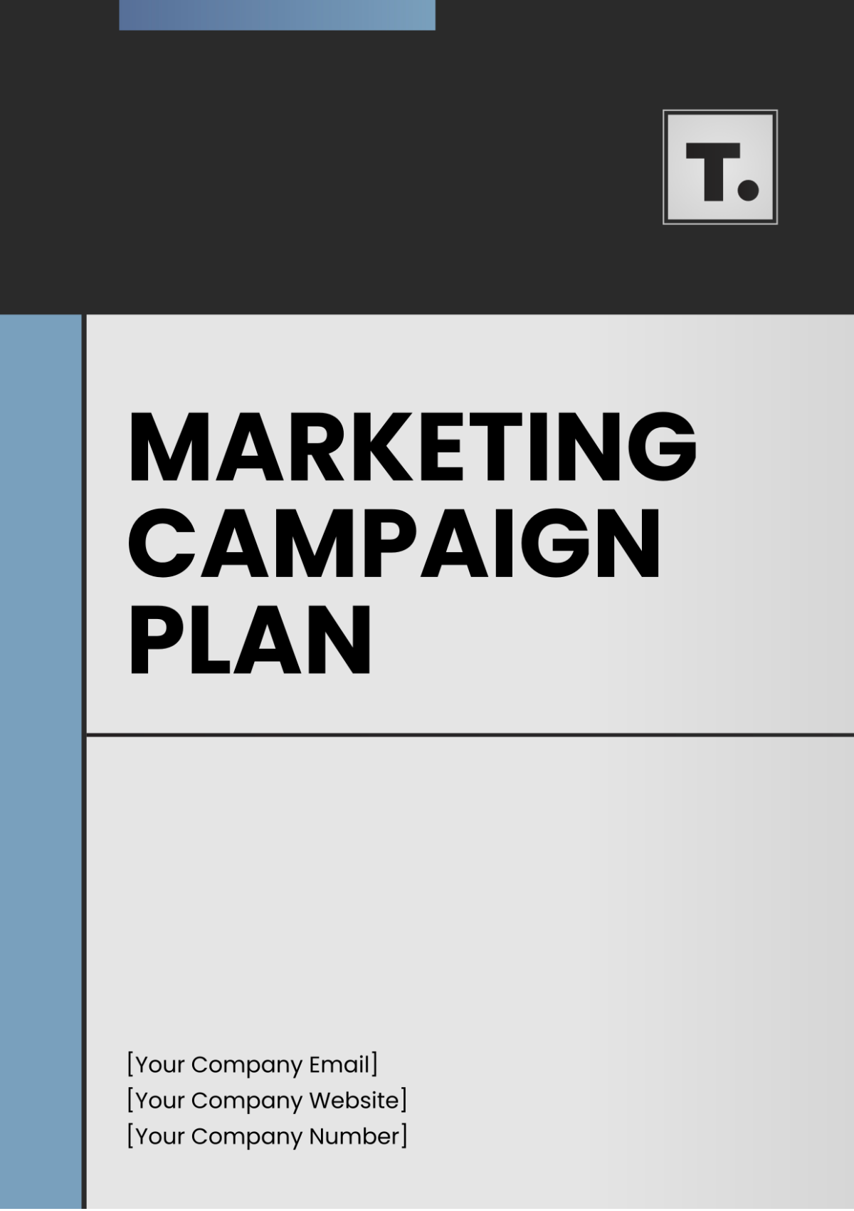 Marketing Campaign Plan Template - Edit Online & Download