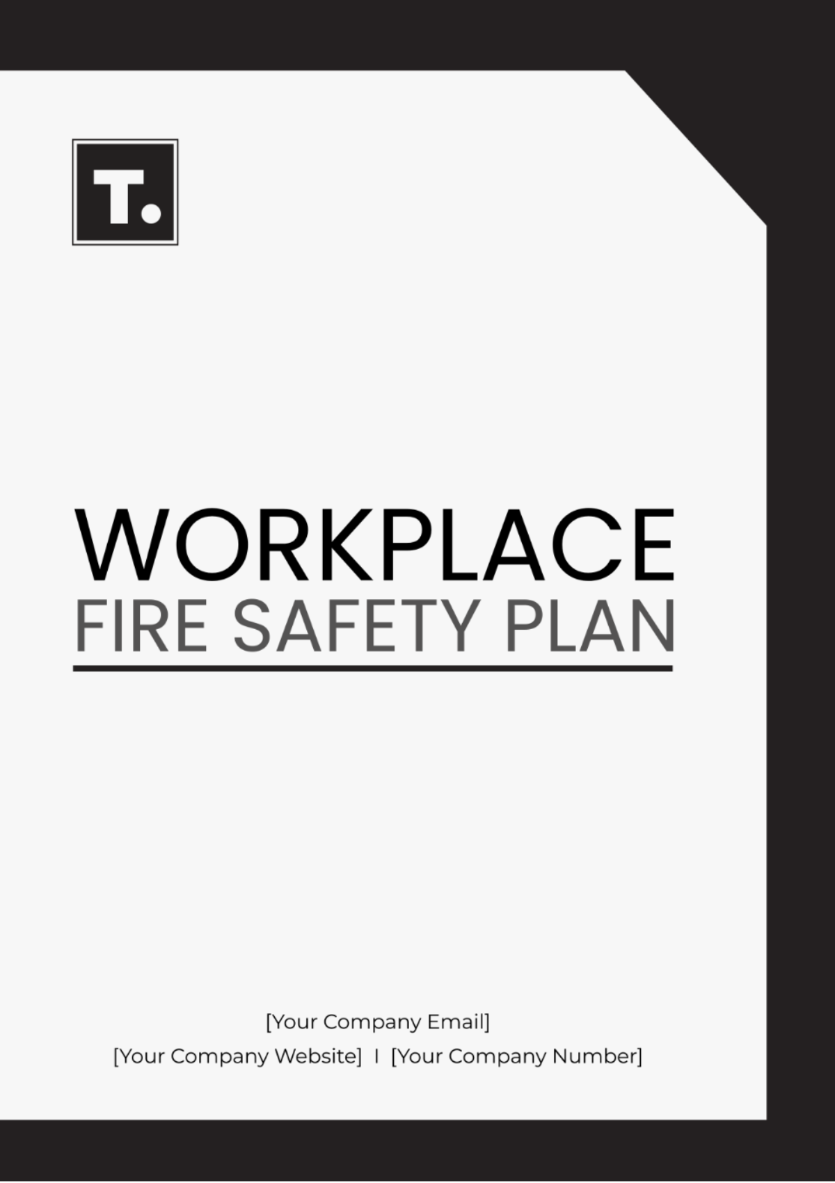 Workplace Fire Safety Plan Template - Edit Online & Download