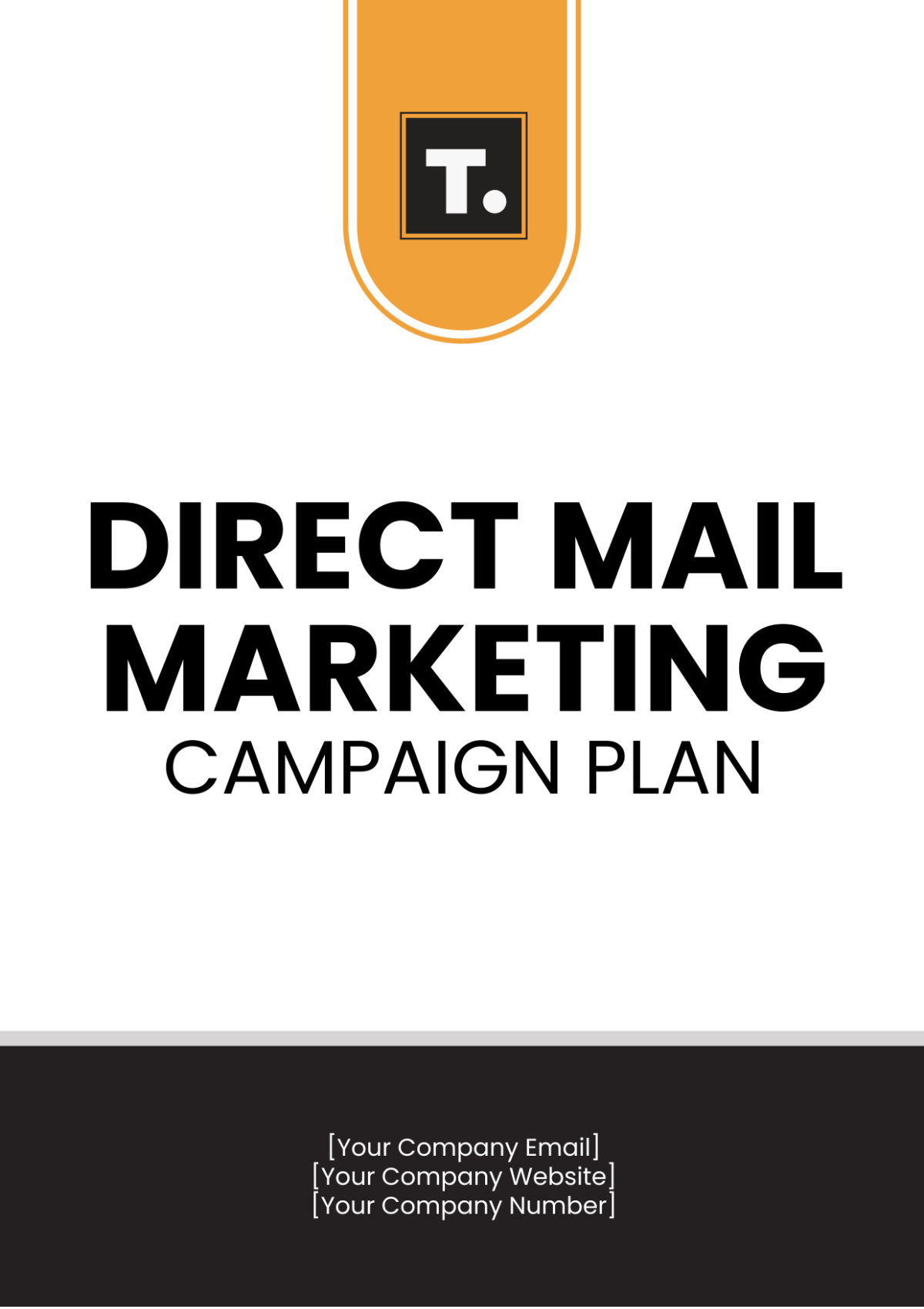 Direct Mail Marketing Campaign Plan Template - Edit Online & Download