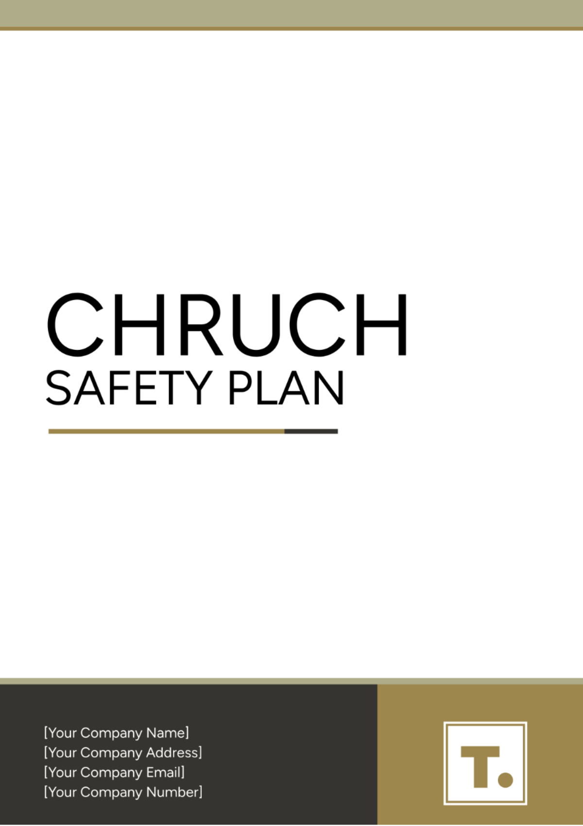 Church Safety Plan Template - Edit Online & Download