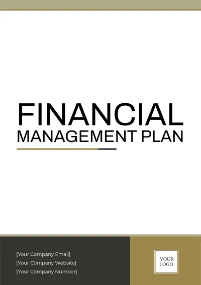 Free Financial Management Plan Template to Edit Online