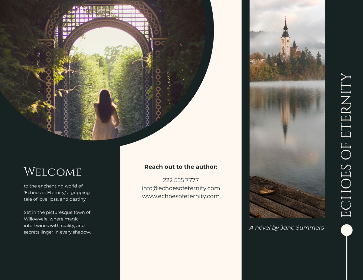 Novel Brochure Template