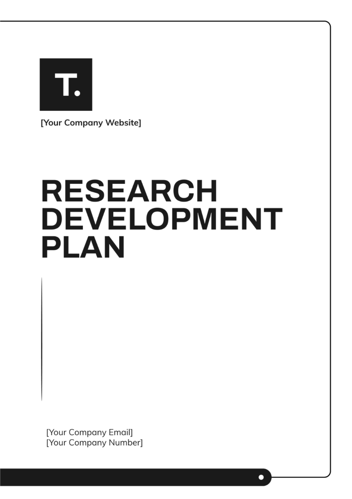 Research Development Plan Template