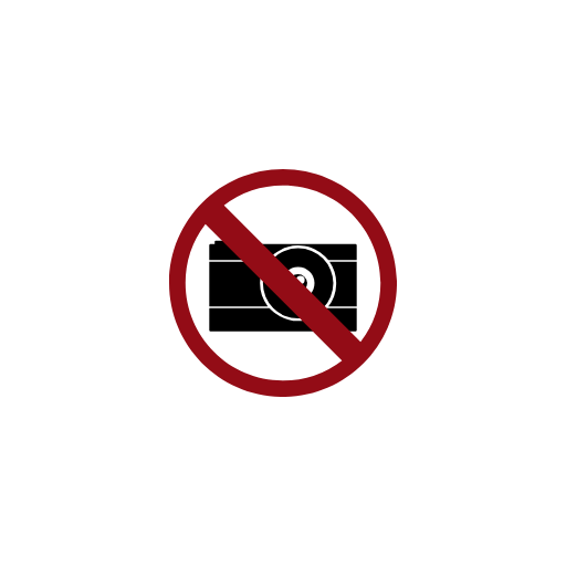 No Photography Icon