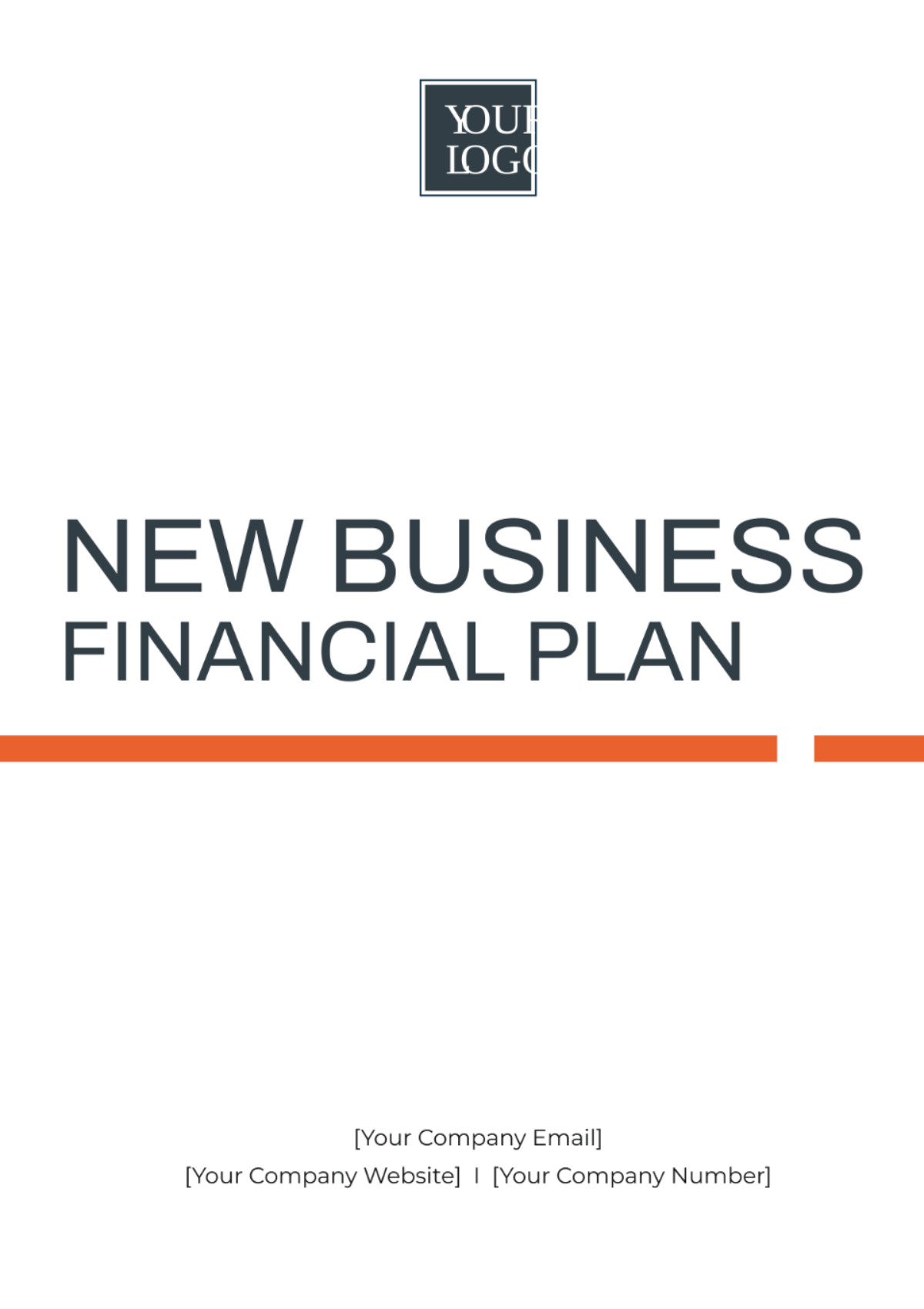 Free New Business Financial Plan Template - Edit Online & Download ...