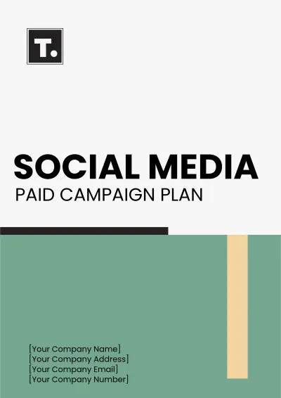 Free Social Media Paid Campaign Plan Template to Edit Online
