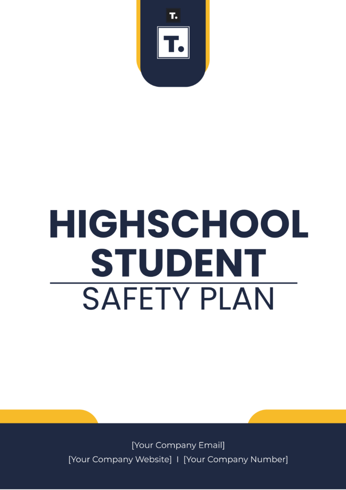 High School Student Safety Plan Template - Edit Online & Download