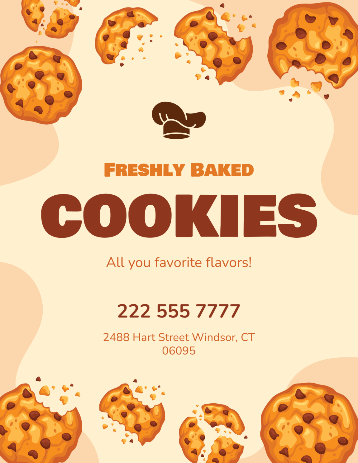 Free Cookie Store Flyer Template - Edit Online & Download | Template.net