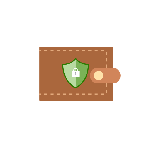Digital Wallet Security Icon