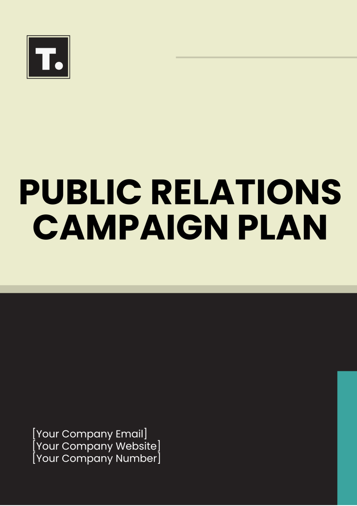 Public Relations Campaign Plan Template - Edit Online & Download