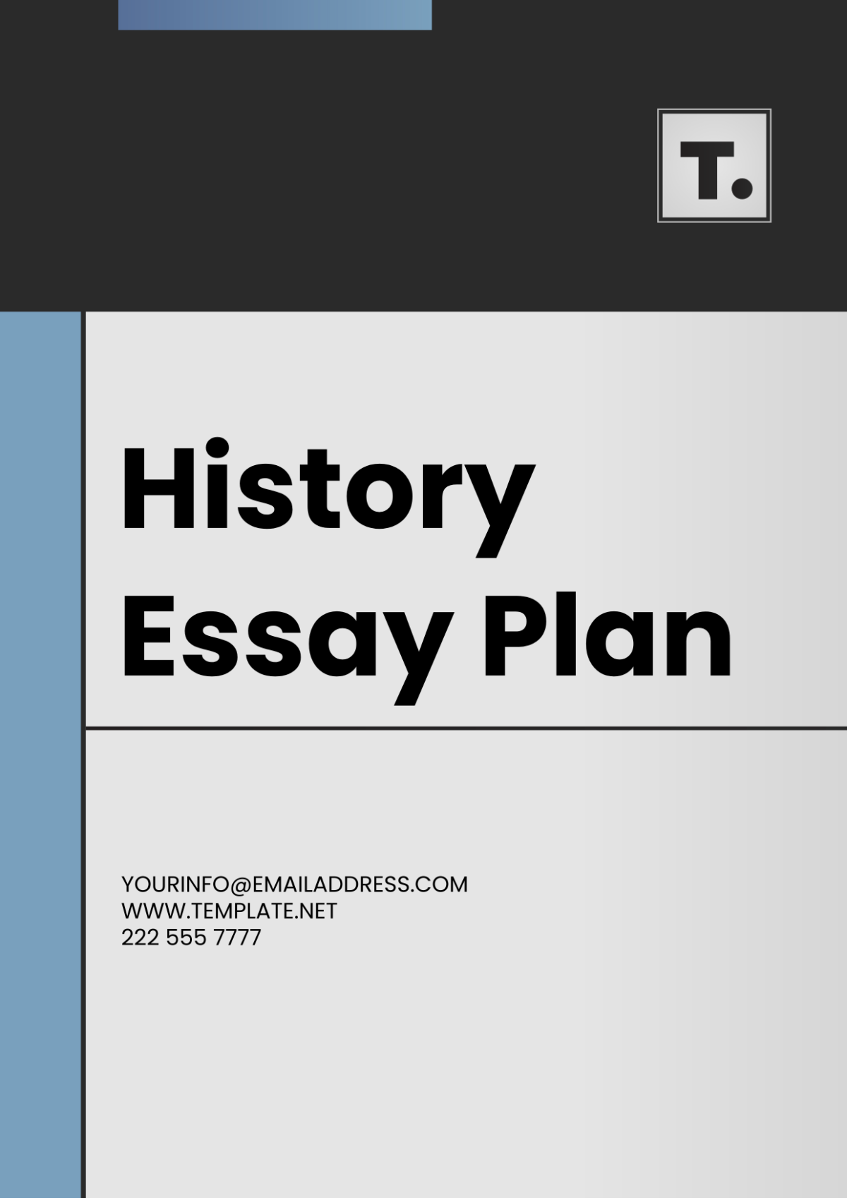 modern history essay plan