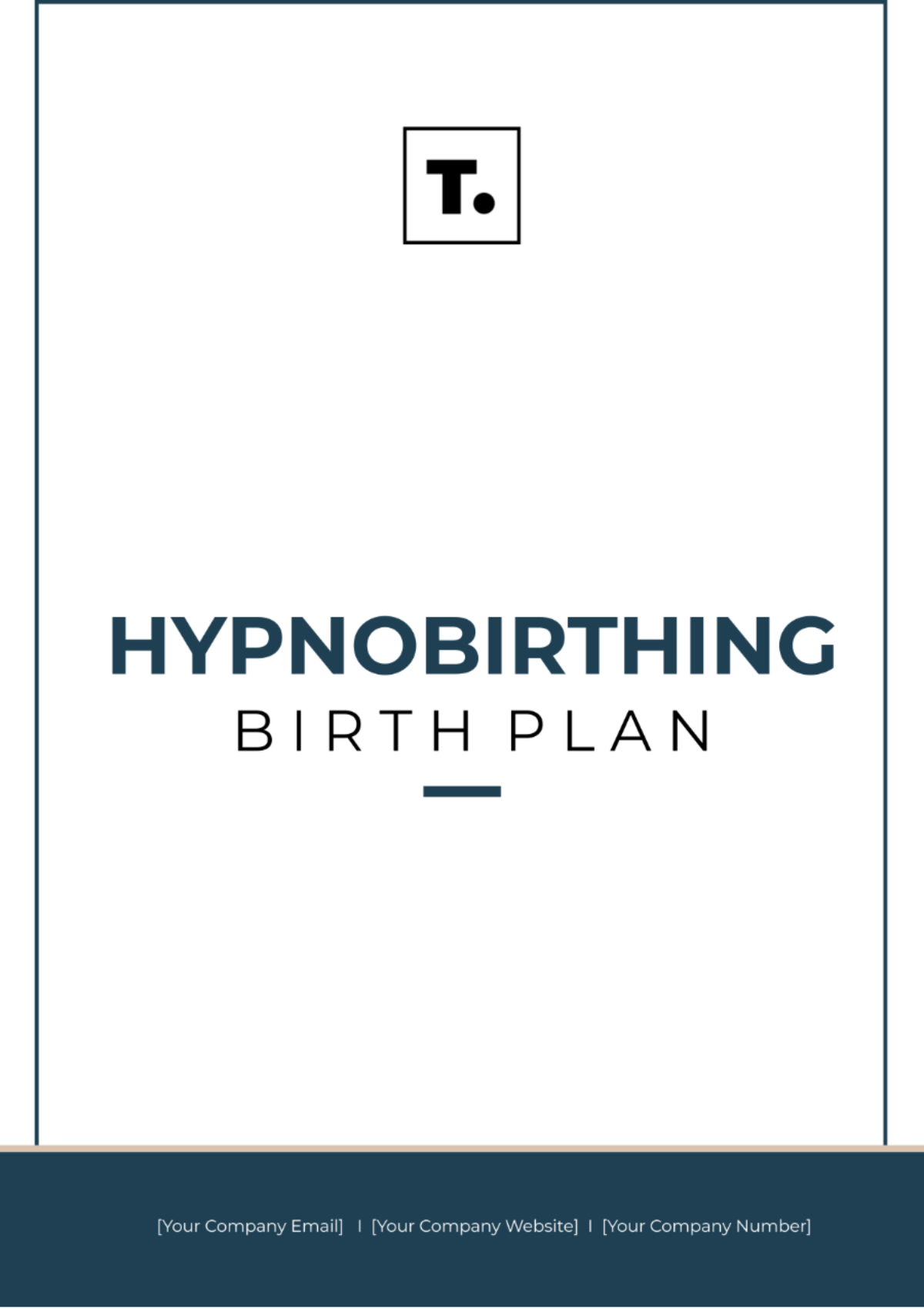 Free Hypnobirthing Birth Plan Template