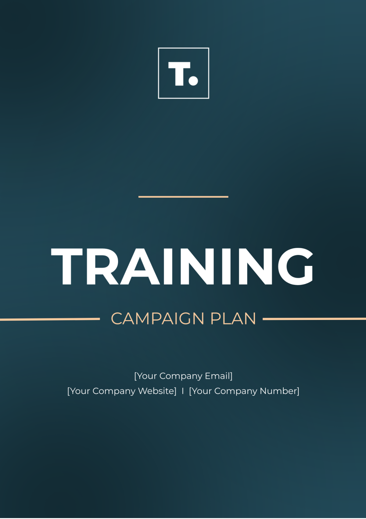 Training Campaign Plan Template - Edit Online & Download