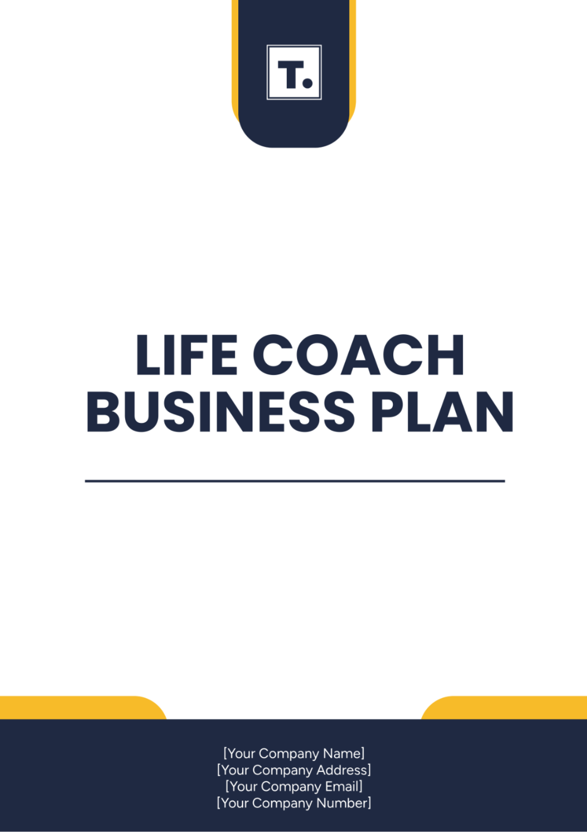 Life Coach Business Plan Template - Edit Online & Download