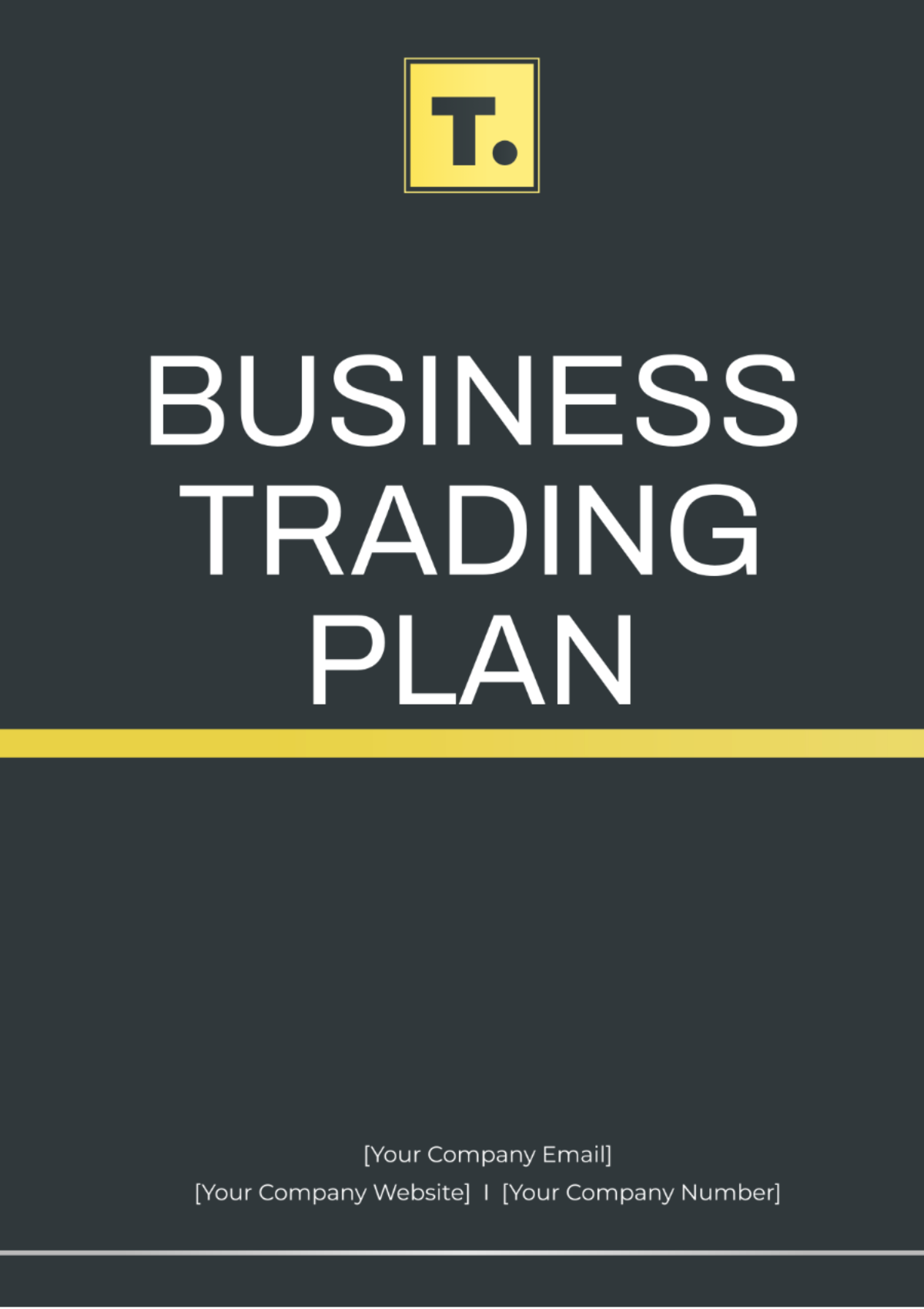 Business Trading Plan Template - Edit Online & Download