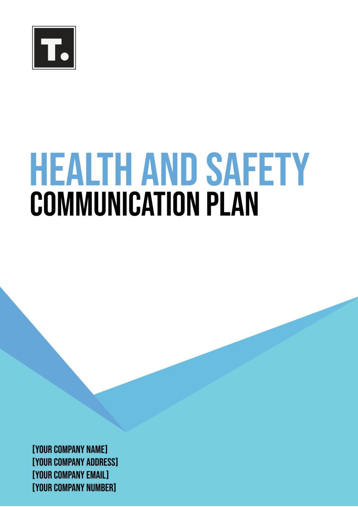 Health And Safety Communication Plan Template - Edit Online & Download