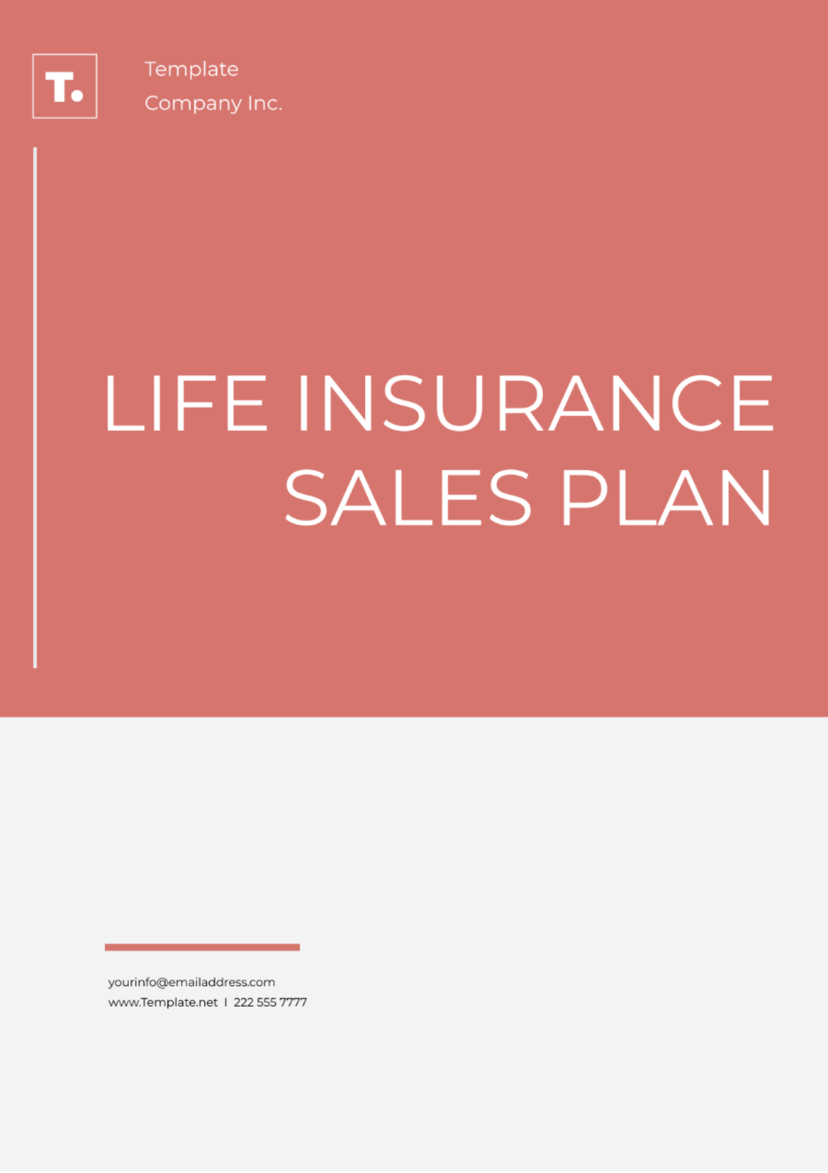 Life Insurance Sales Plan Template - Edit Online & Download