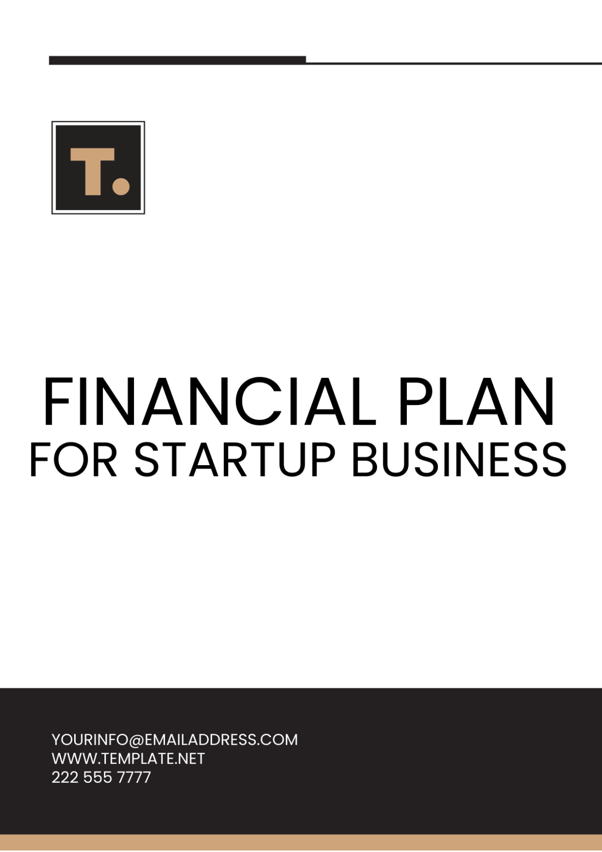 Free Financial Plan Template For Startup Business
