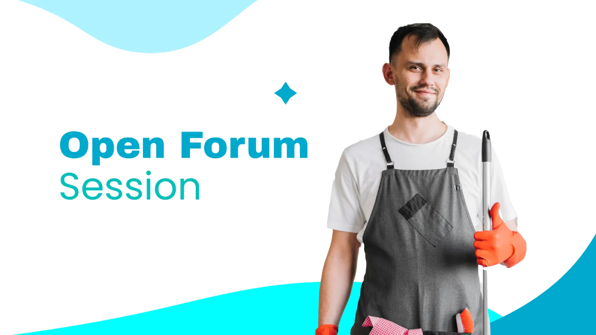 Free Janitorial Services for Offices and Buildings Presentation Template to Edit Online