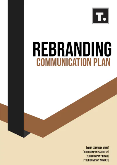Free Rebranding Communication Plan Template to Edit Online