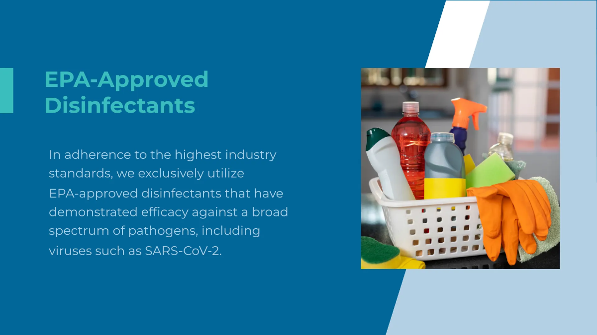 Free Workplace Sanitization Strategies Presentation Template to Edit Online