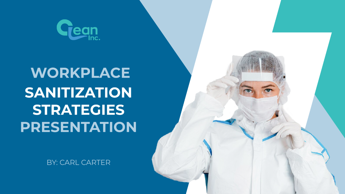 Workplace Sanitization Strategies Presentation Template