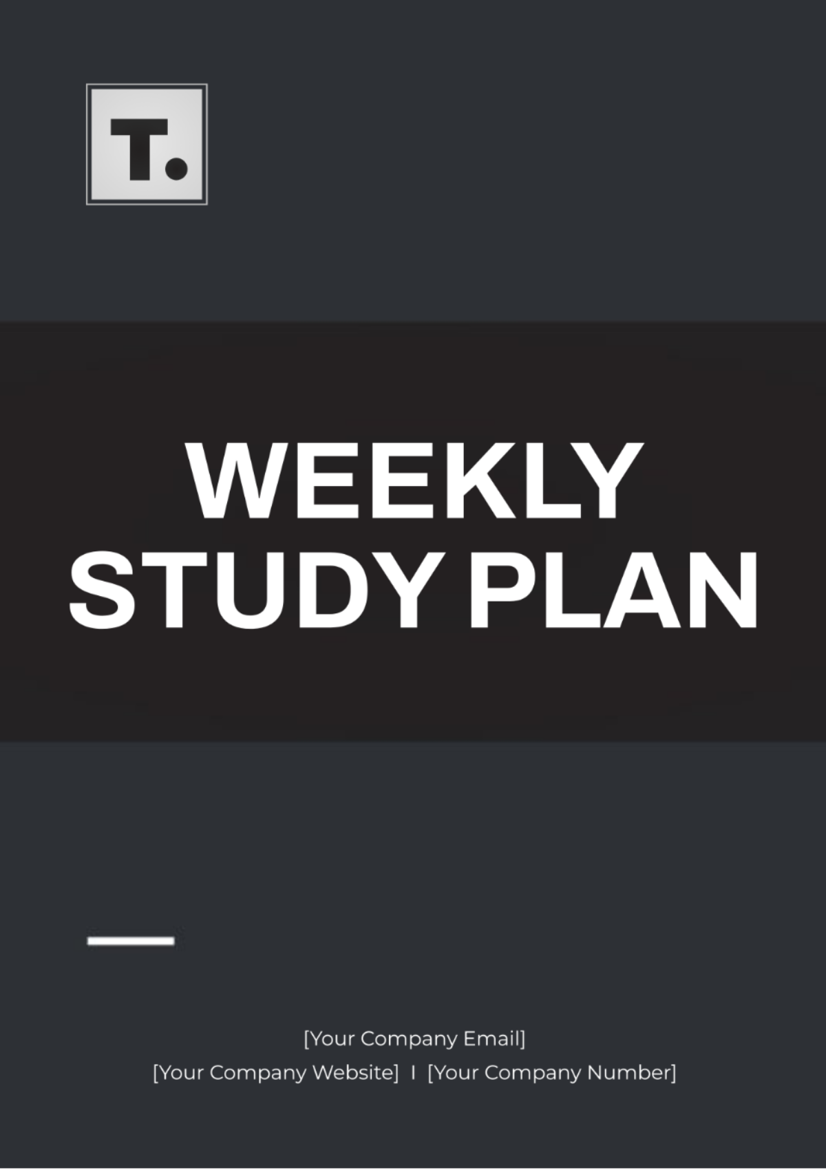 Weekly Study Plan Template - Edit Online & Download