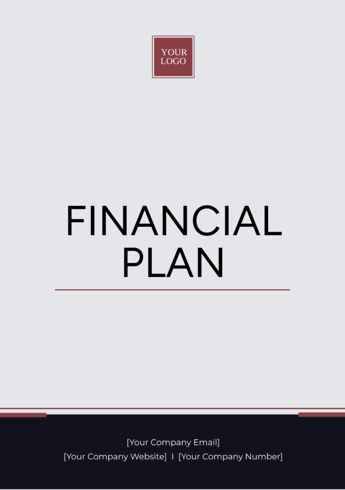 Financial Plan Template - Edit Online & Download Example | Template.net 