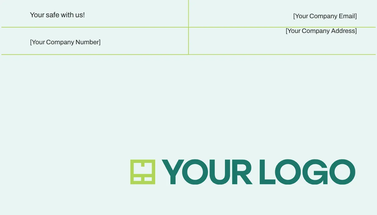 Free Modern Company Business Card Template to Edit Online