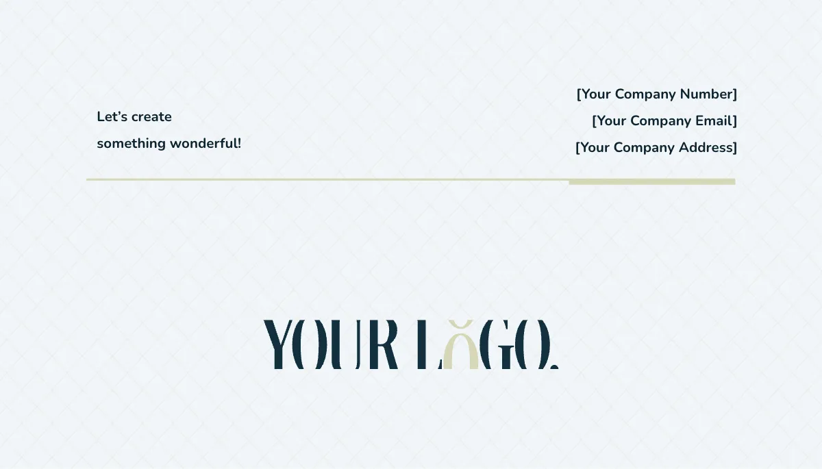 Free Sleek Business Card Template to Edit Online