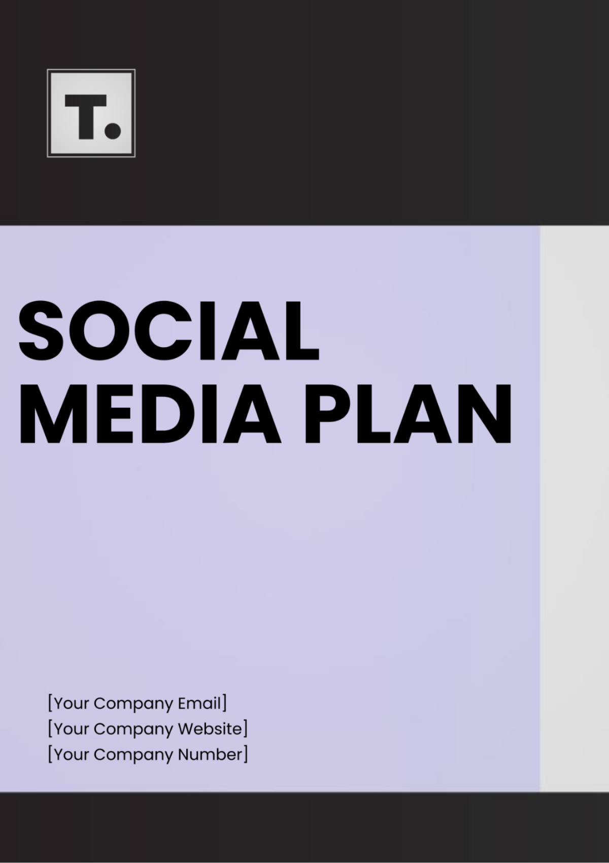 Social Media Plan Template - Edit Online & Download