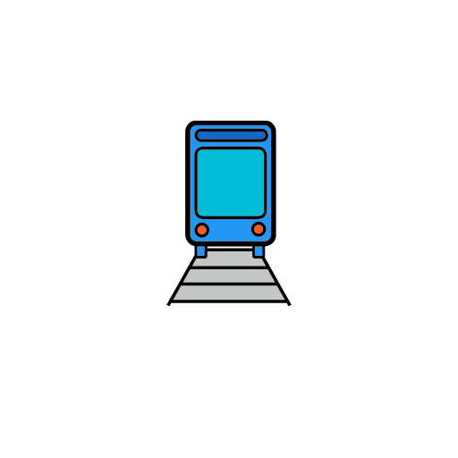 Skytrain Transportation Icon