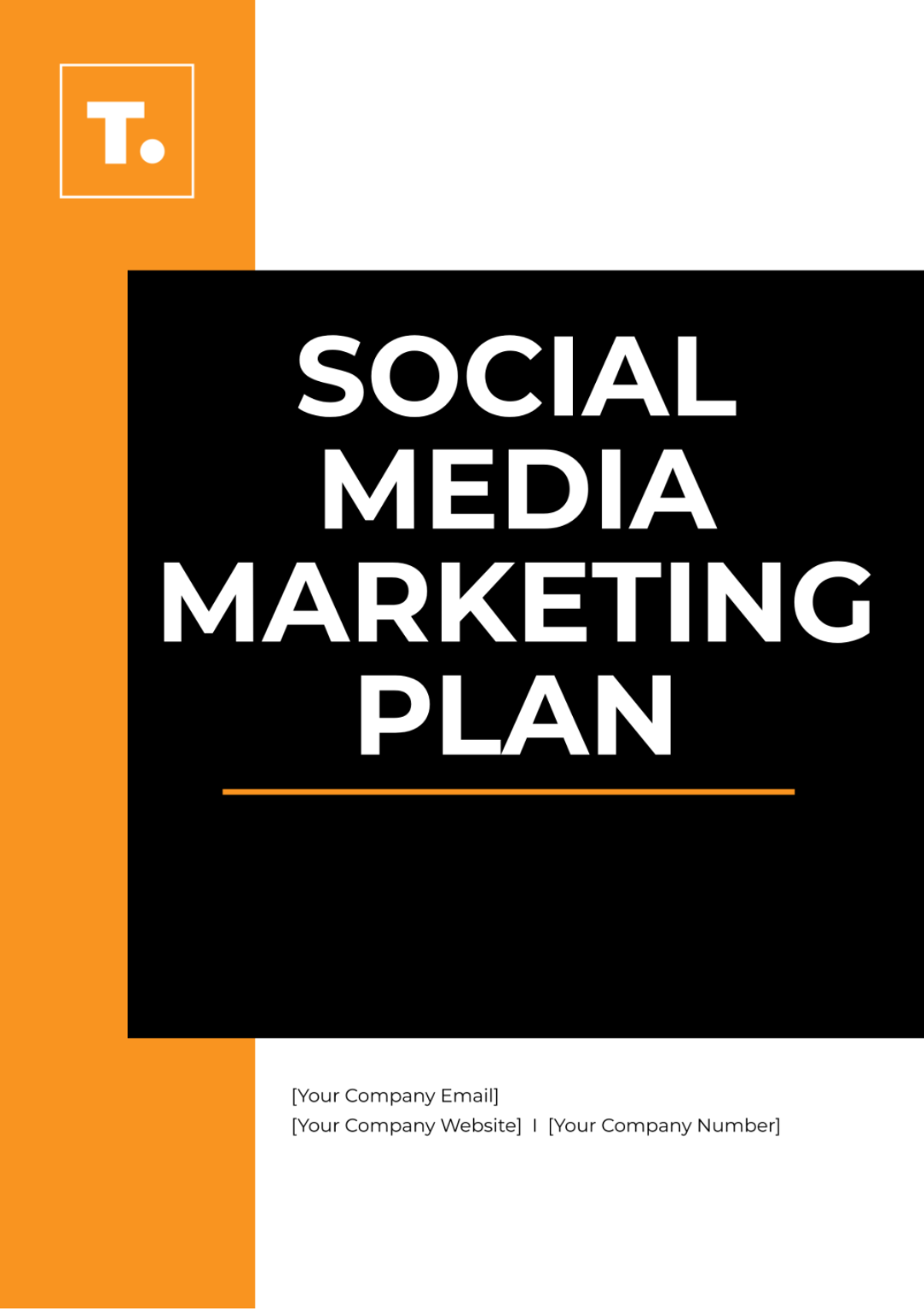 Social Media Marketing Plan Template - Edit Online & Download