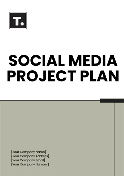 Free Social Media Project Plan Template to Edit Online