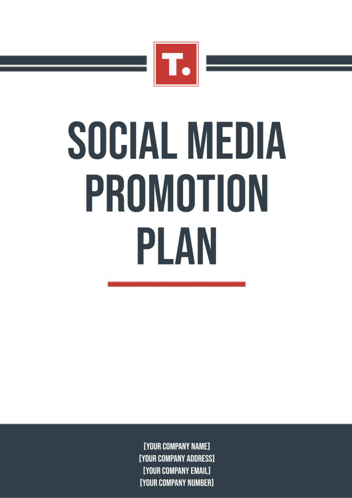 Free Social Media Promotion Plan Template - Edit Online & Download ...