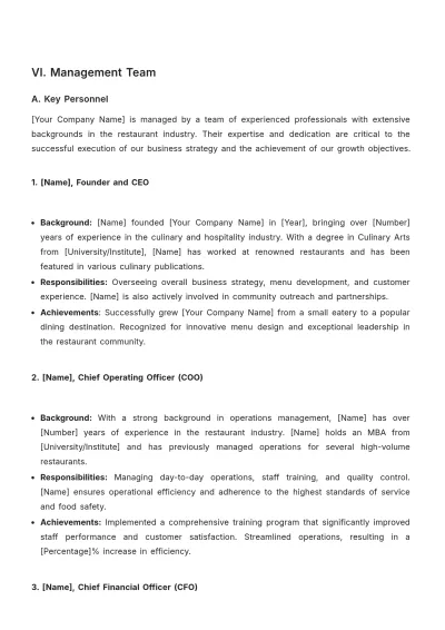 Free Restaurant Loan Proposal Template to Edit Online