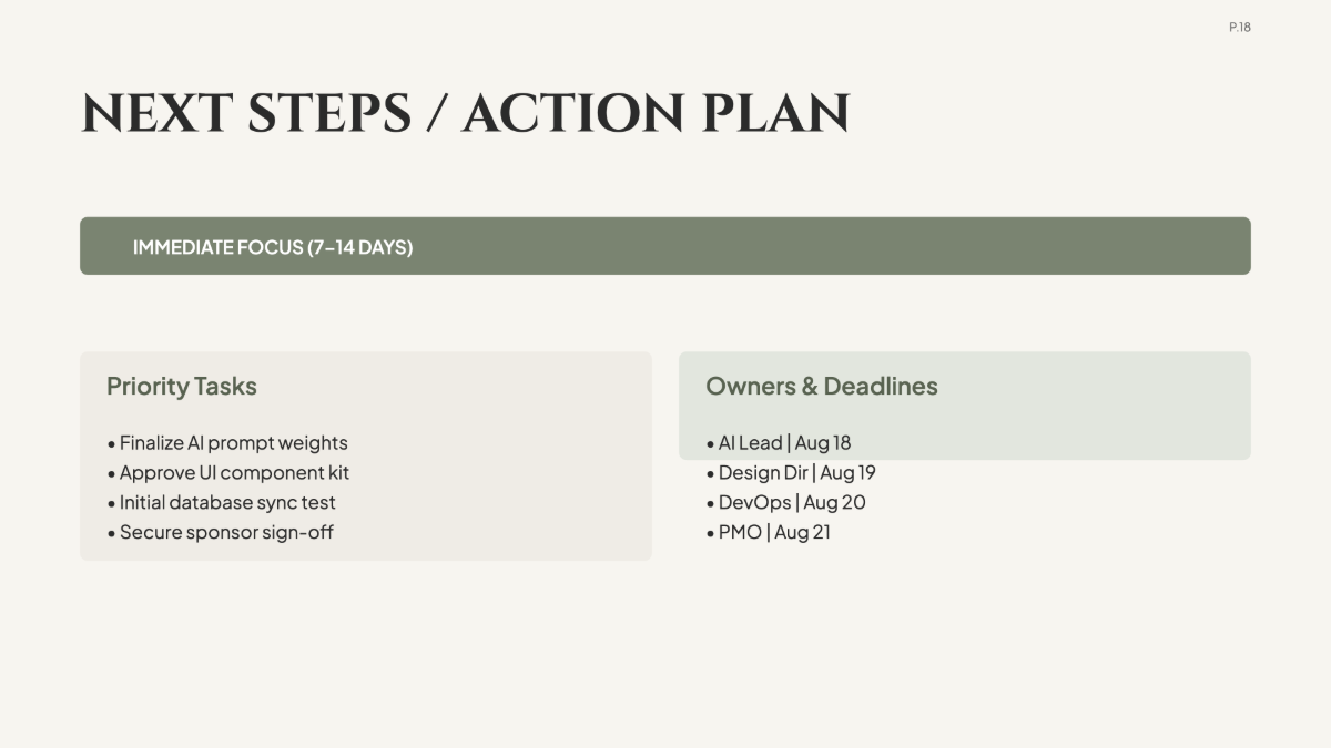 Free Weekly Project Plan Template to Edit Online