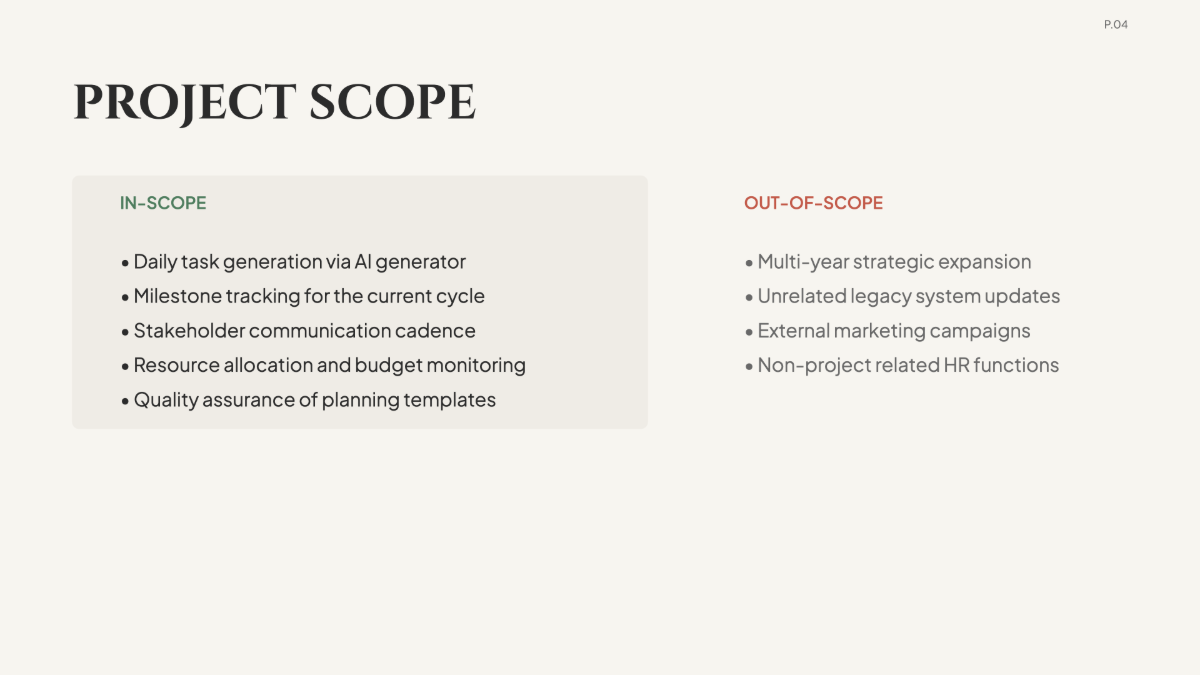 Free Weekly Project Plan Template to Edit Online