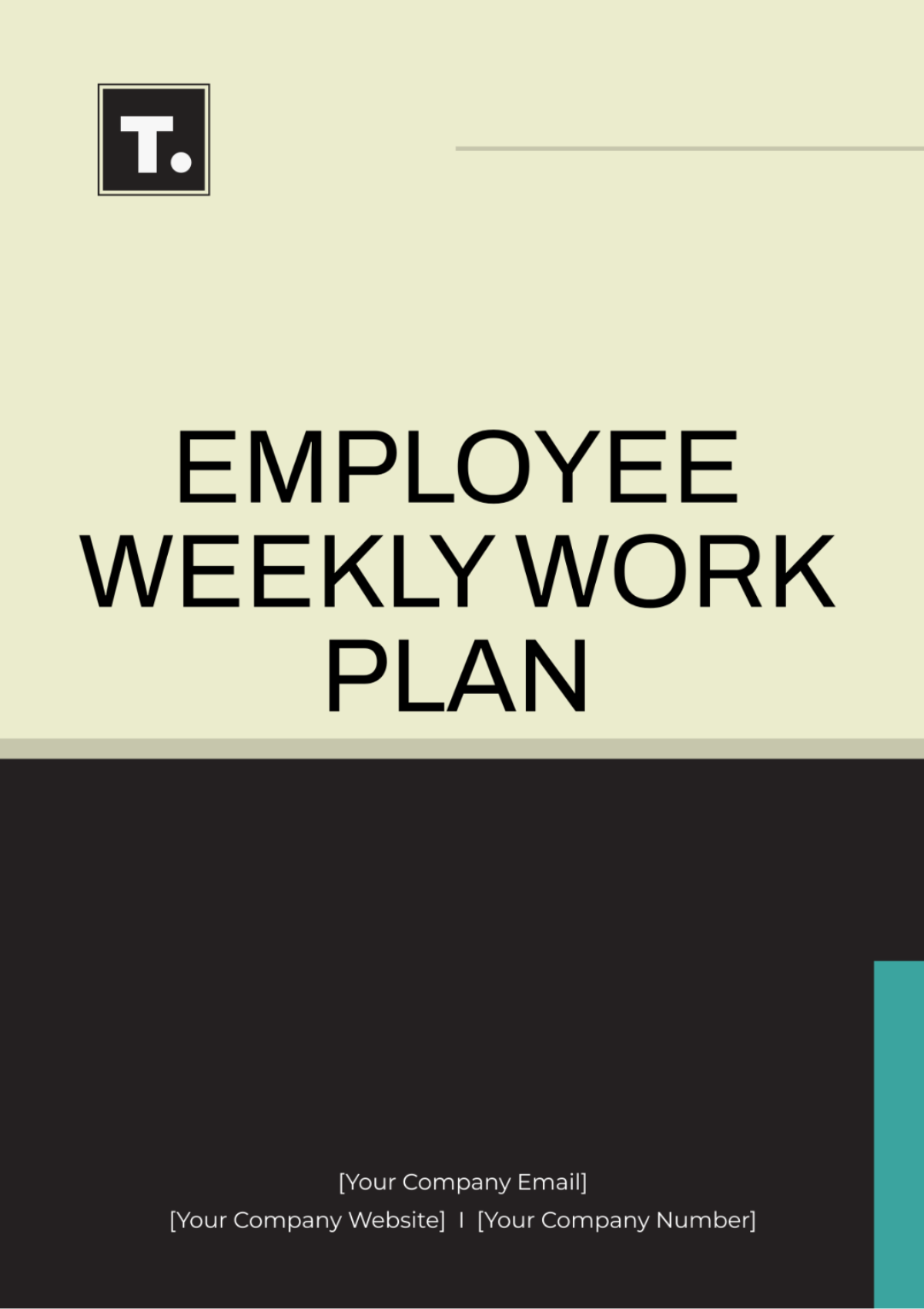 Employee Weekly Work Plan Template - Edit Online & Download