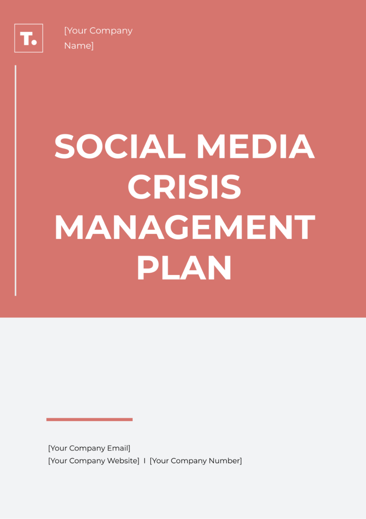 Free Social Media Crisis Management Plan Template