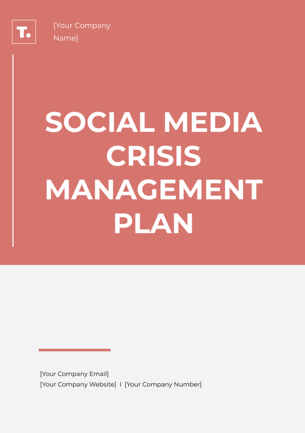 Social Media Crisis Management Plan Template - Edit Online & Download