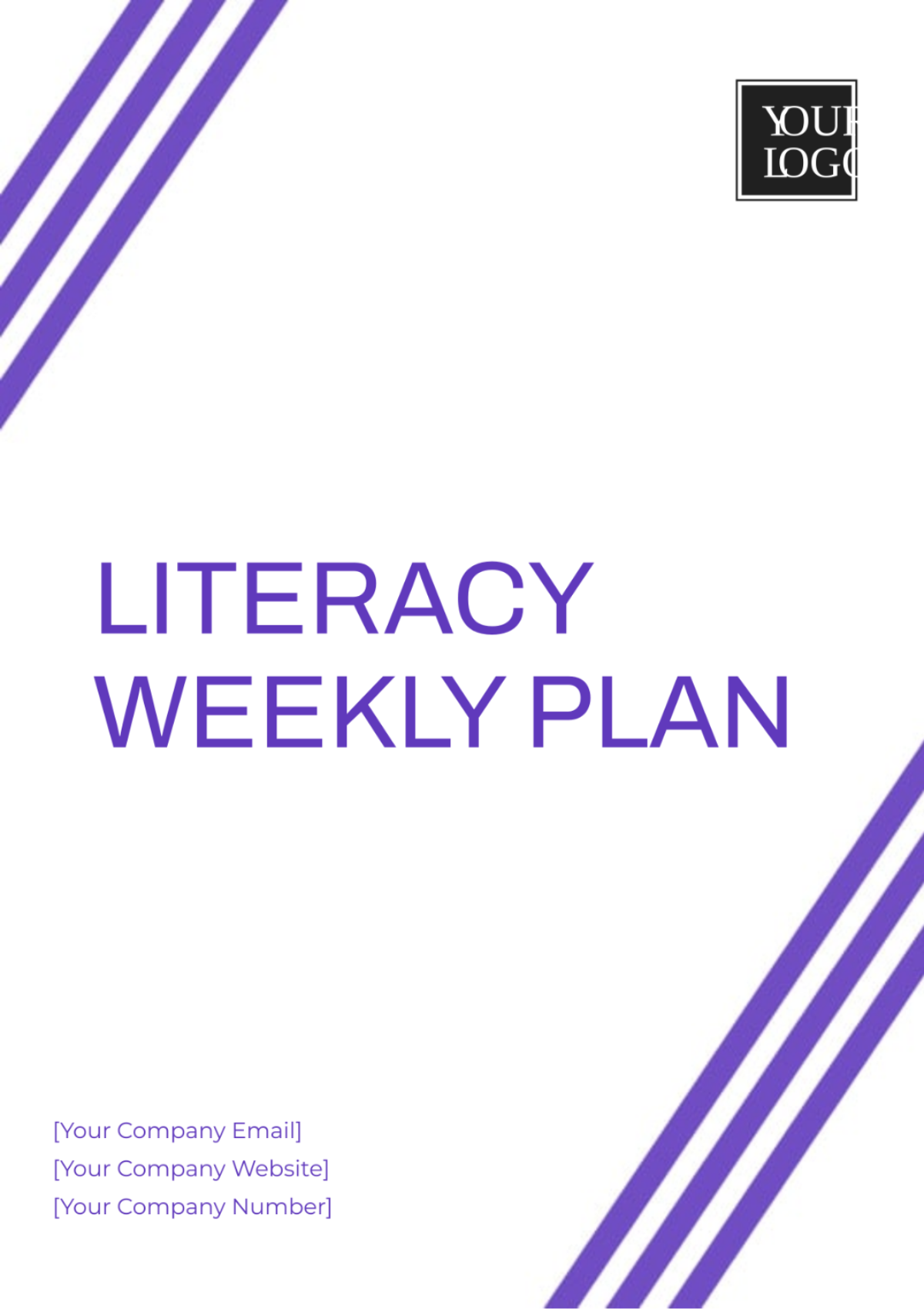 Literacy Weekly Plan Template - Edit Online & Download