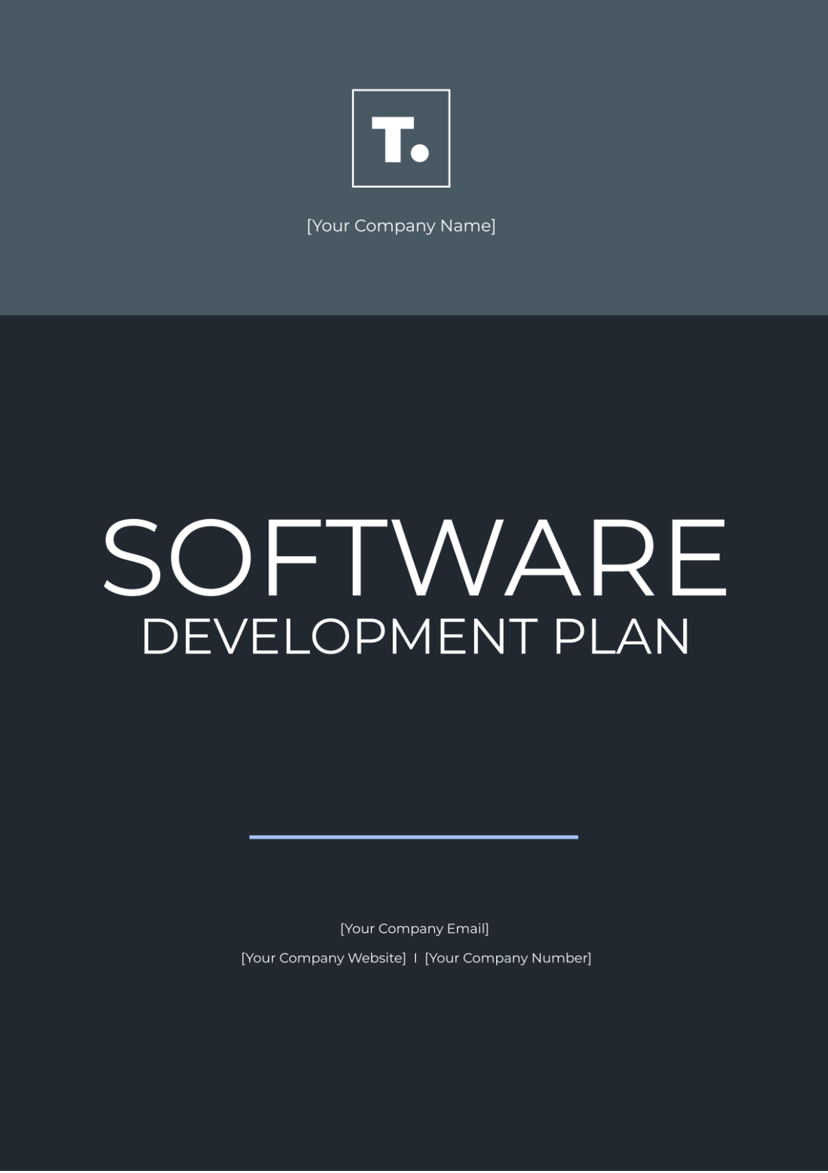 Software Development Plan Template - Edit Online & Download