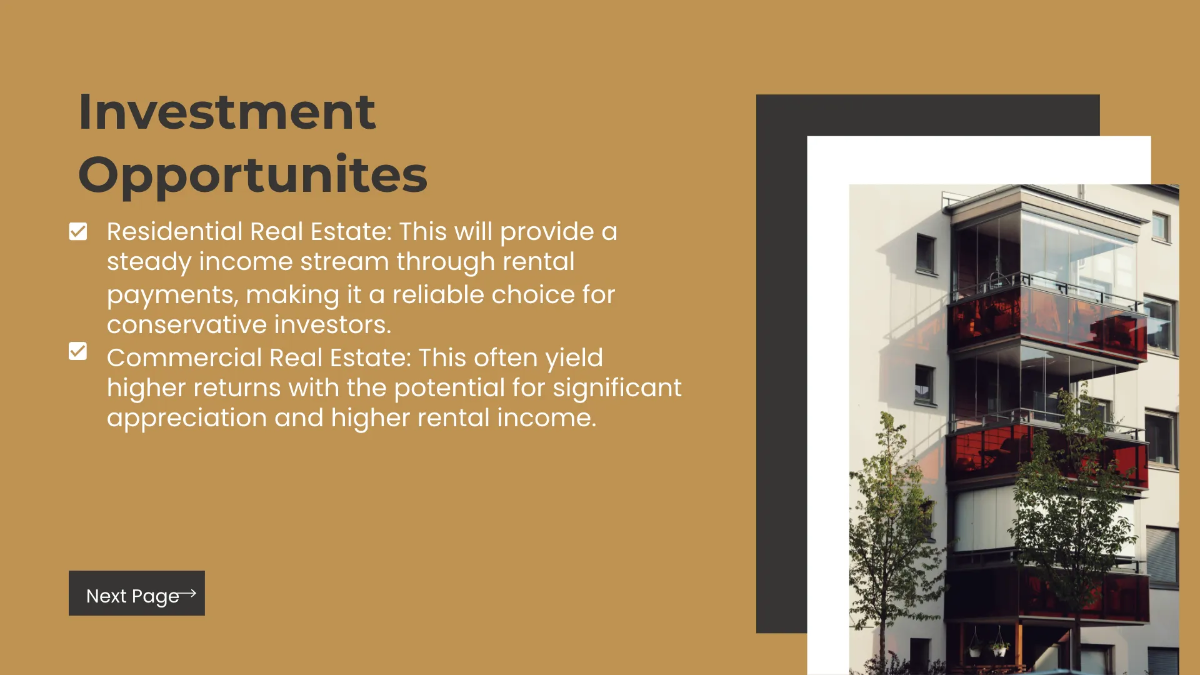 Free Real Estate Market Overview Presentation Template to Edit Online