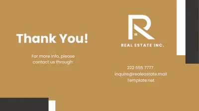 Free Real Estate Market Overview Presentation Template to Edit Online